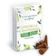 Plantaardige Wierookkegels - Citronella & Citroengras