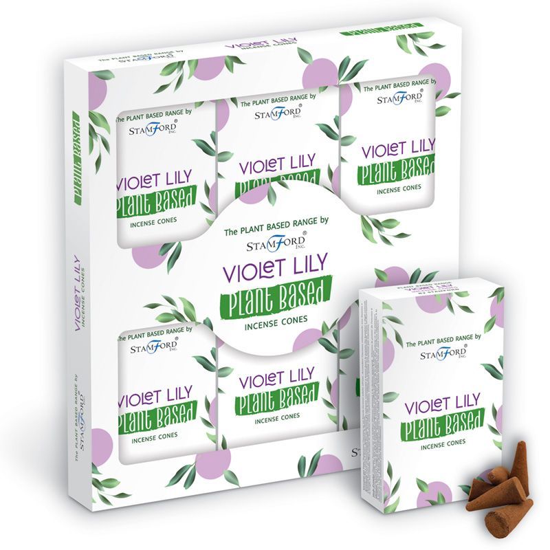 Plantaardige Wierookkegels - Violet Lilly