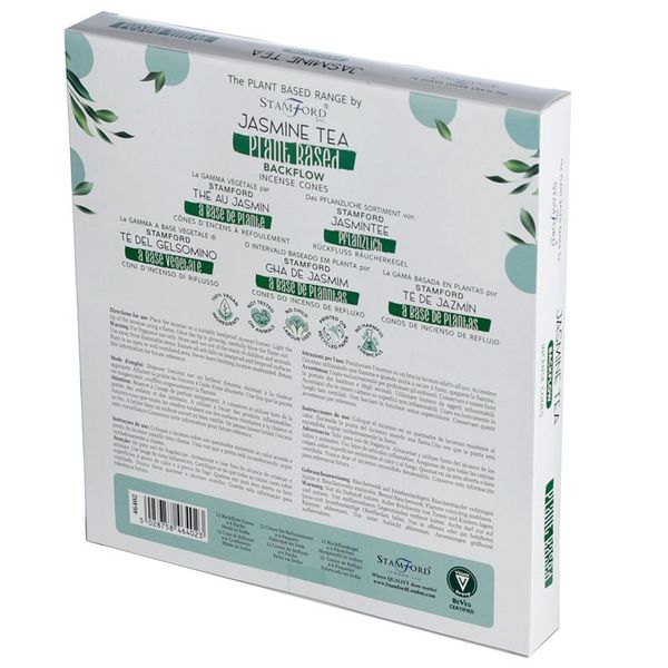 Plantaardige Backflow Wierookkegels - JasmijnThee