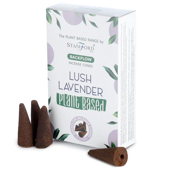 Plantaardige Backflow Wierookkegels - Weelderige Lavendel