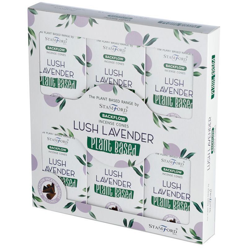 Plantaardige Backflow Wierookkegels - Weelderige Lavendel