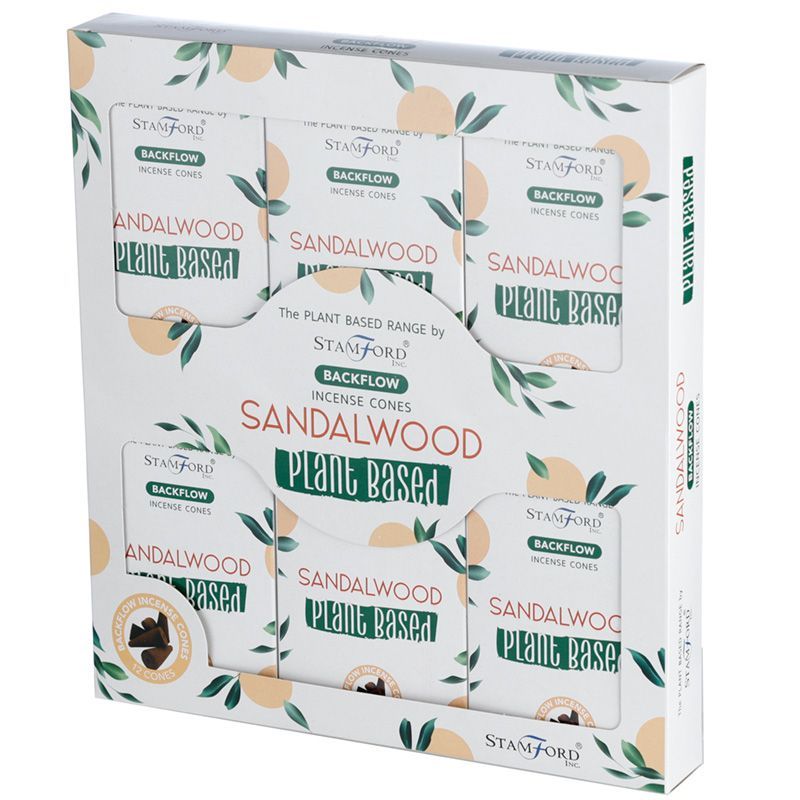 Plantaardige Backflow Wierookkegels - Sandelhout