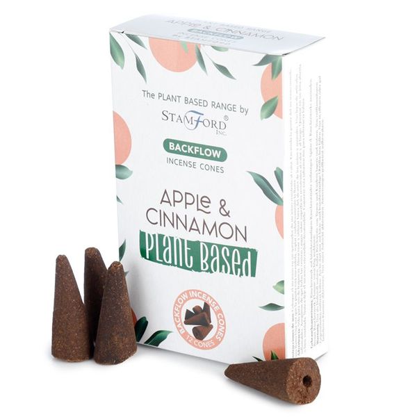 Plantaardige Backflow Wierookkegels - Appel & Kaneel