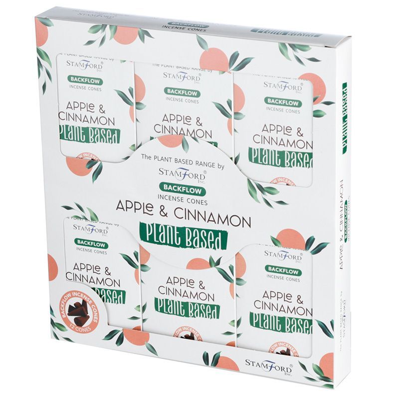 Plantaardige Backflow Wierookkegels - Appel & Kaneel