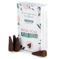 Plantaardige Backflow Wierookkegels - Regal Rose