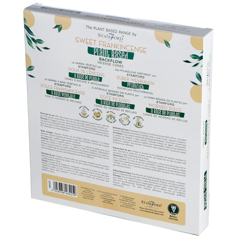 Plantaardige Backflow Wierookkegels - Zoete Wierook