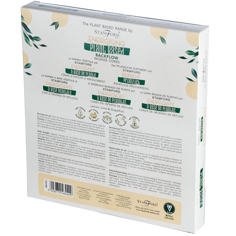 Plantaardige Backflow Wierookkegels - Energie Gevend