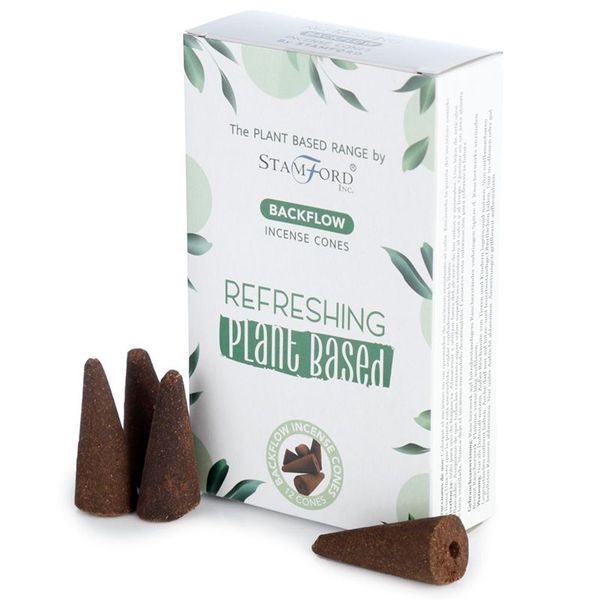 Plantaardige Backflow Wierookkegels -Verfrissend