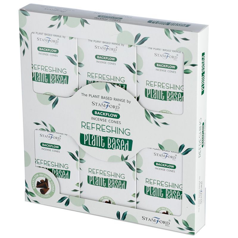 Plantaardige Backflow Wierookkegels -Verfrissend