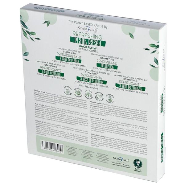 Plantaardige Backflow Wierookkegels -Verfrissend