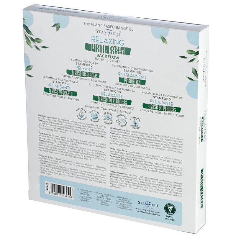 Plantaardige Backflow Wierookkegels - Ontspanning