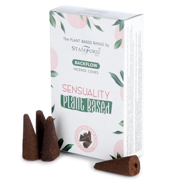 Plantaardige Backflow Wierookkegels - Sensualiteit