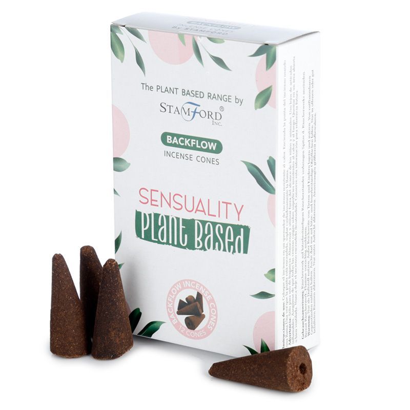 Plantaardige Backflow Wierookkegels - Sensualiteit