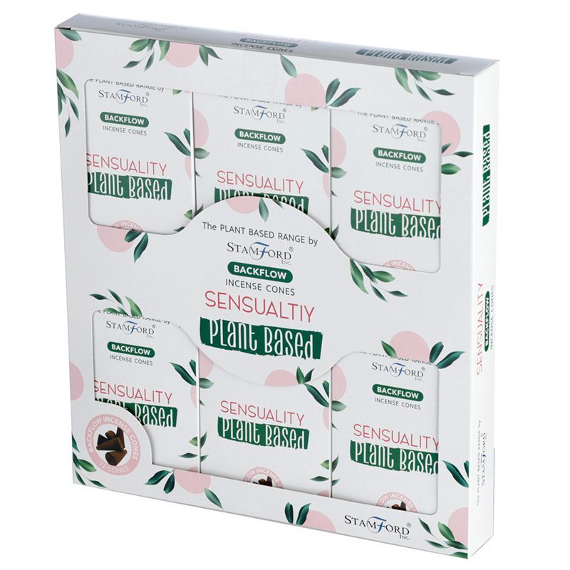 Plantaardige Backflow Wierookkegels - Sensualiteit