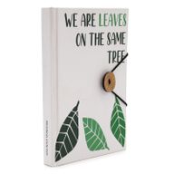 Notitieboekje met Elastiek - Leaves on the same tree