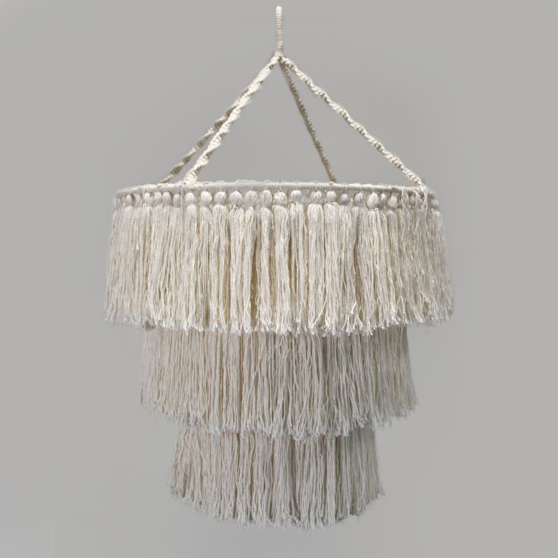 Macrame Lamp - Naturel