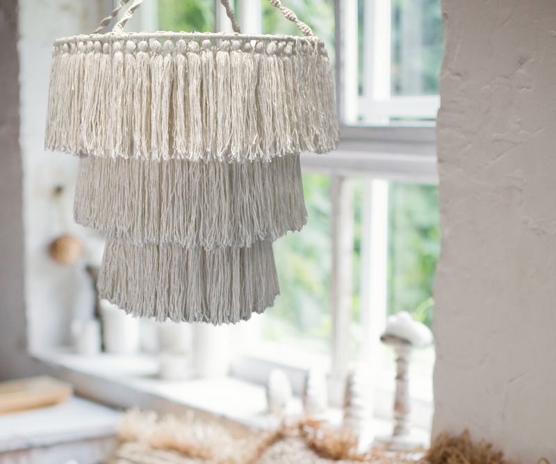 Macrame Lamp - Naturel