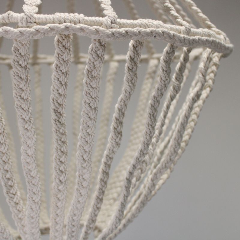 Macrame Lamp - Groot - Naturel
