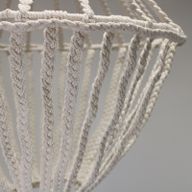Macrame Lamp - Groot - Naturel