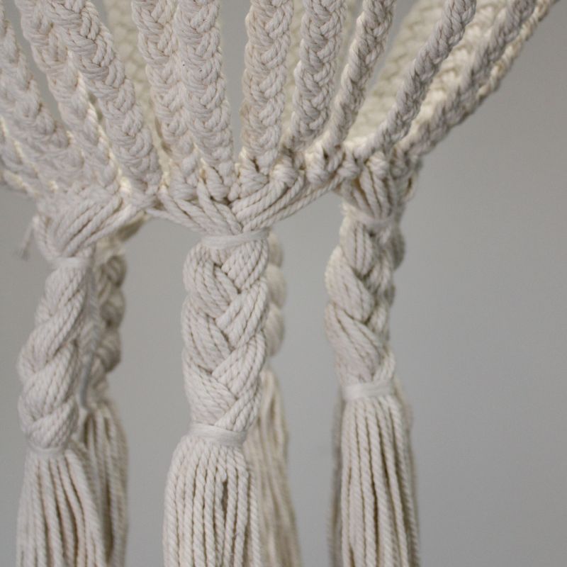 Macrame Lamp - Groot - Naturel