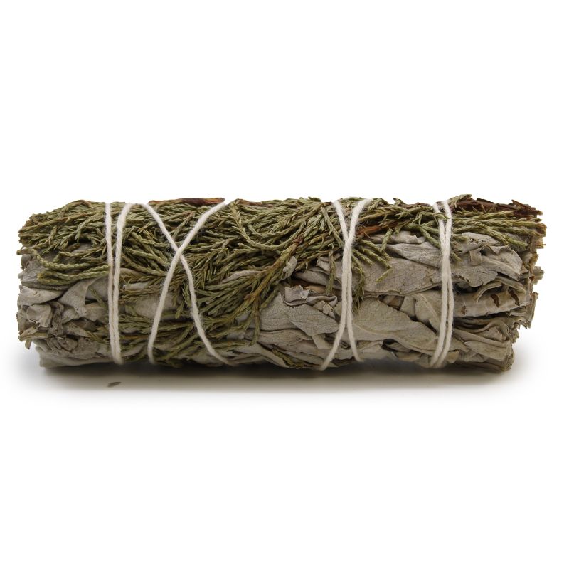 Smudge Stick - Witte Salie & Jeneverbes - 10cm