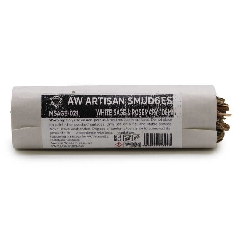 Smudge Stick - Witte Salie & Rozemarijn - 10cm