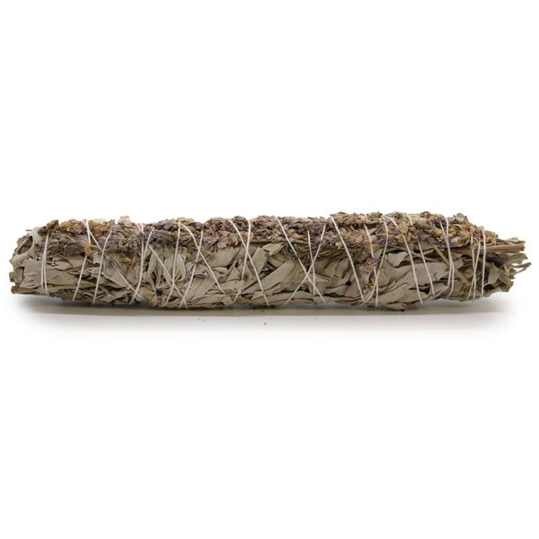 Smudge Stick - Witte Salie & Lavendel - 22.5cm