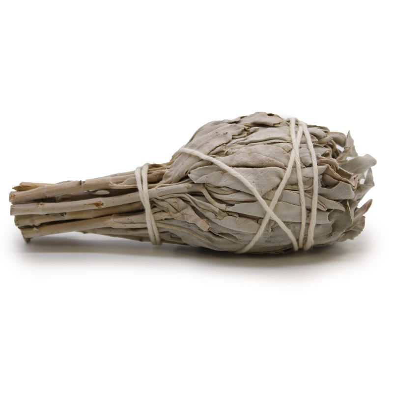 Smudge Stick - Witte Salie Fakkel - 10cm