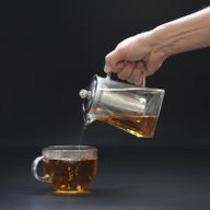 Glazen Infusie Theepot - Torenvorm - 780ml