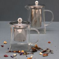 Glazen Infusie Theepot - Torenvorm - 350ml