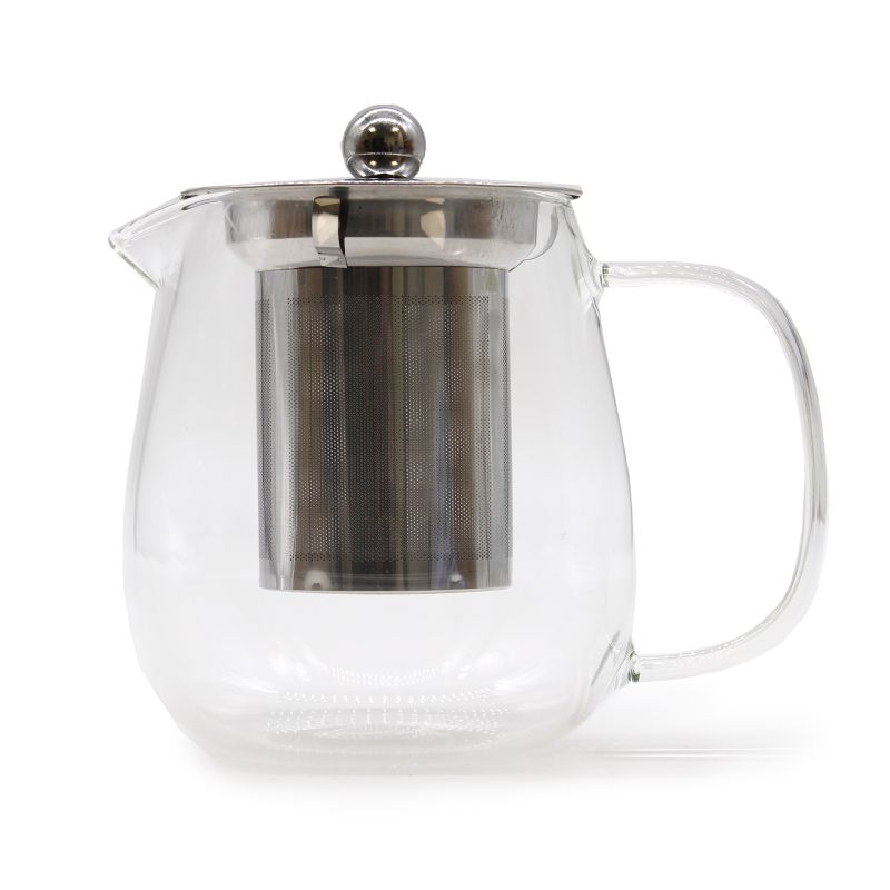 Glazen Theepot - Klassiek Model - 550ml - Geschenkverpakking
