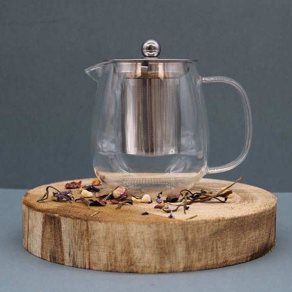 Glazen Theepot - Klassiek Model - 550ml - Geschenkverpakking