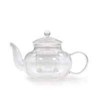 Glazen Infusie Theepot - Ronde Parel - 400ml