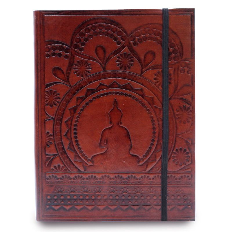 Notitieboek met Elastiek - Medium - Tibetaanse Mandala