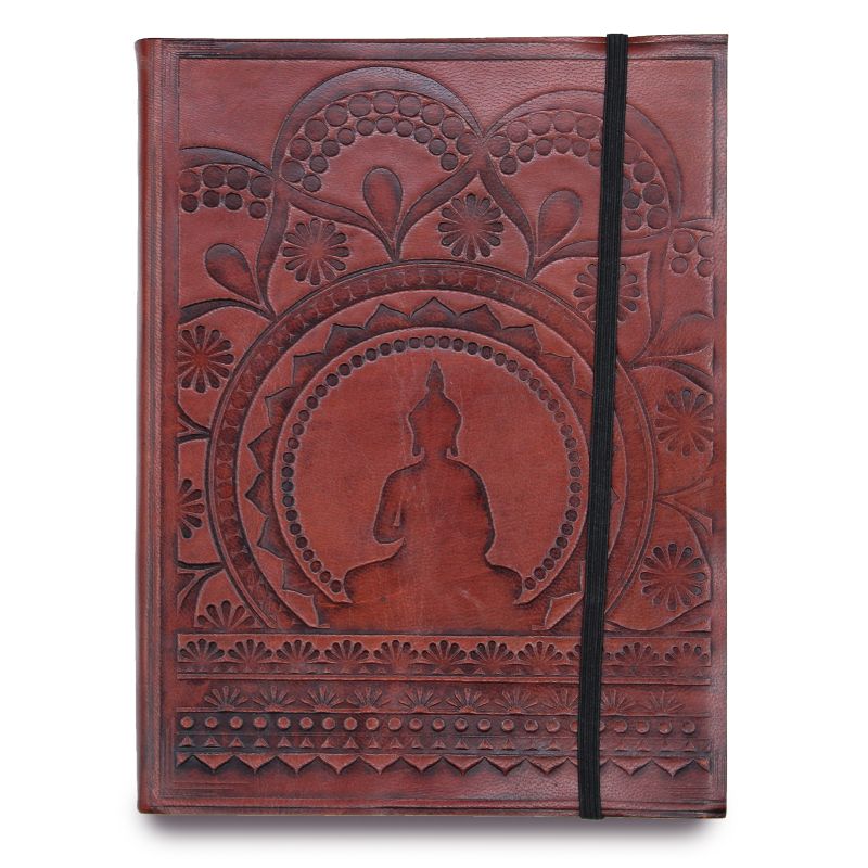 Notitieboek met Elastiek - Medium - Tibetaanse Mandala