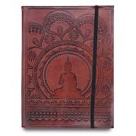 Notitieboek met Elastiek - Medium - Tibetaanse Mandala