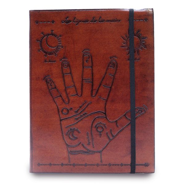 Notitieboek met Elastiek - Medium - Handlijnkunde