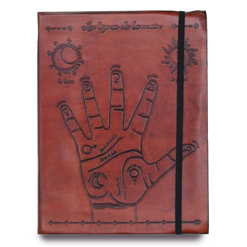 Notitieboek met Elastiek - Medium - Handlijnkunde