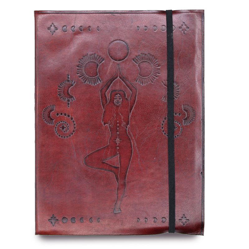 Notitieboek met Elastiek - Medium - Kosmische Godin