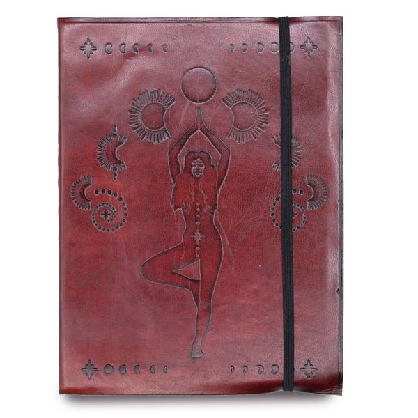 Notitieboek met Elastiek - Medium - Kosmische Godin
