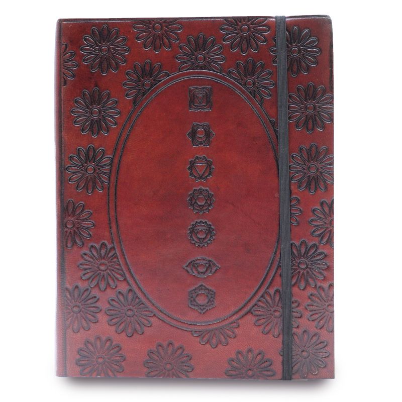 Notitieboek met Elastiek - Medium- Chakra Mandala