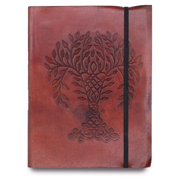 Notitieboek met Elastiek - Medium - Levensboom