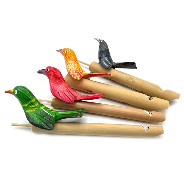 Vogel Fluitjes - 4 geassorteerd