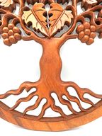 Levensboom Druiven Paneel - Dia 40cm