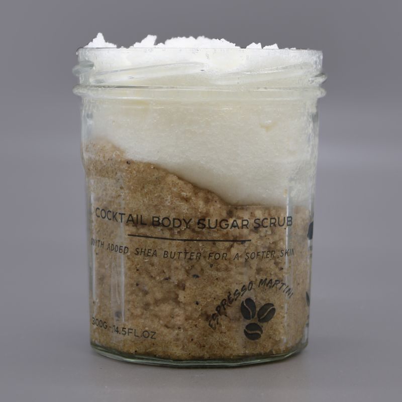 Geparfumeerde Suiker Body Scrub - Espresso Martini - 300gr