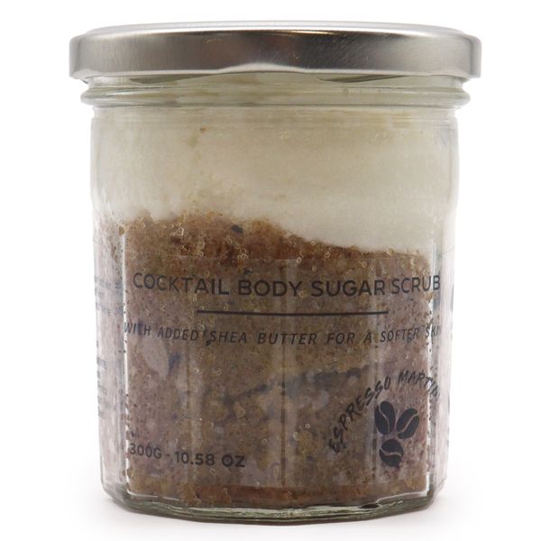 Geparfumeerde Suiker Body Scrub - Espresso Martini - 300gr