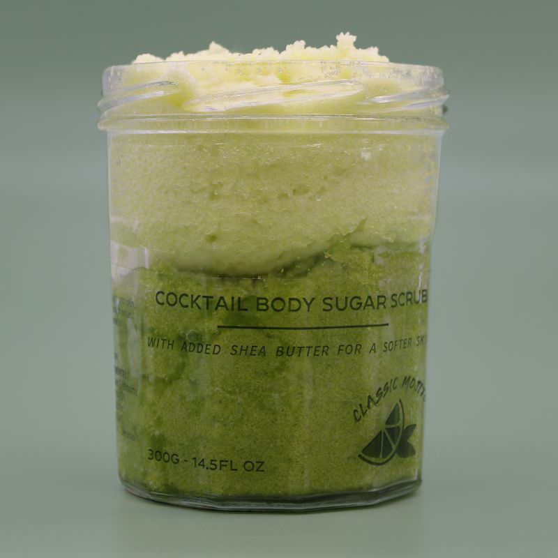 Geparfumeerde Suiker Body Scrub - Klassieke Mojito - 300gr