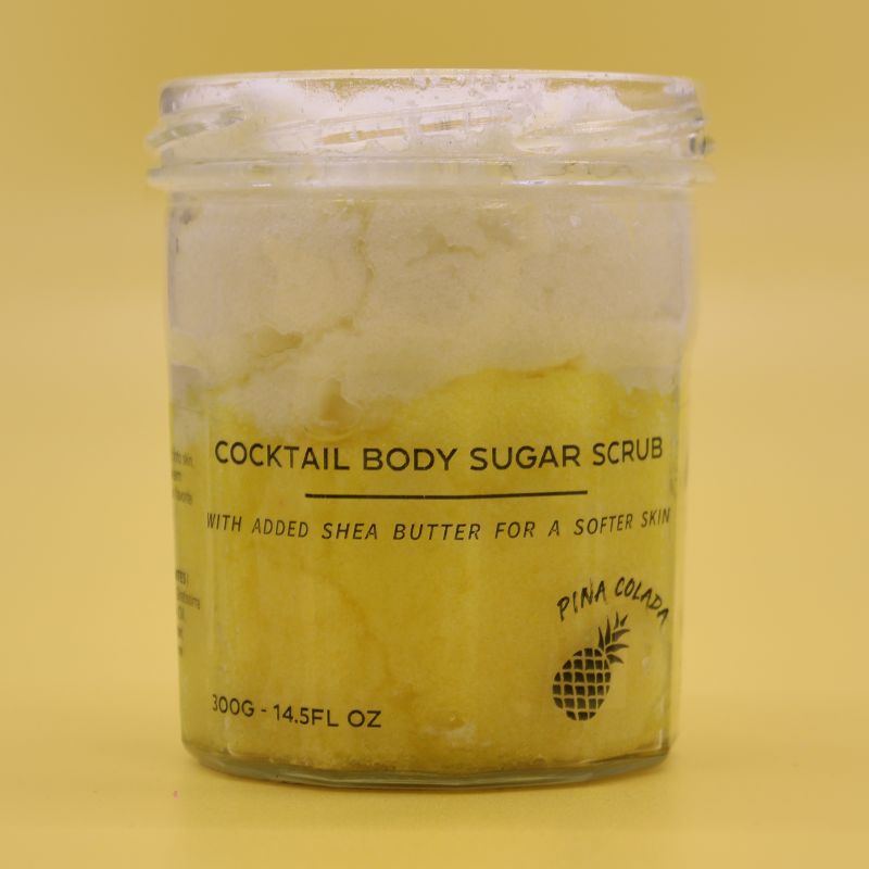 Geparfumeerde Suiker Body Scrub - Pinacolada - 300gr