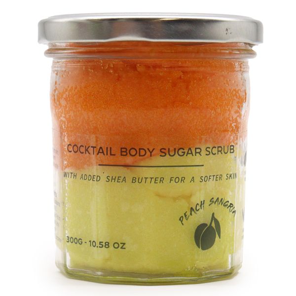 Geparfumeerde Suiker Body Scrub - Perzik Sangria - 300gr