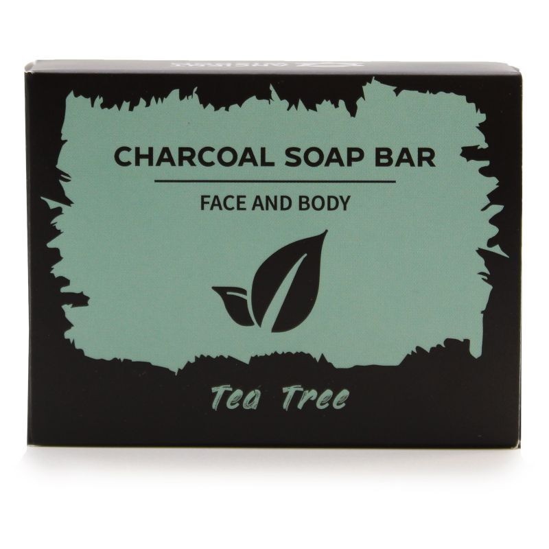 Houtskoolzeep 85g - Tea Tree